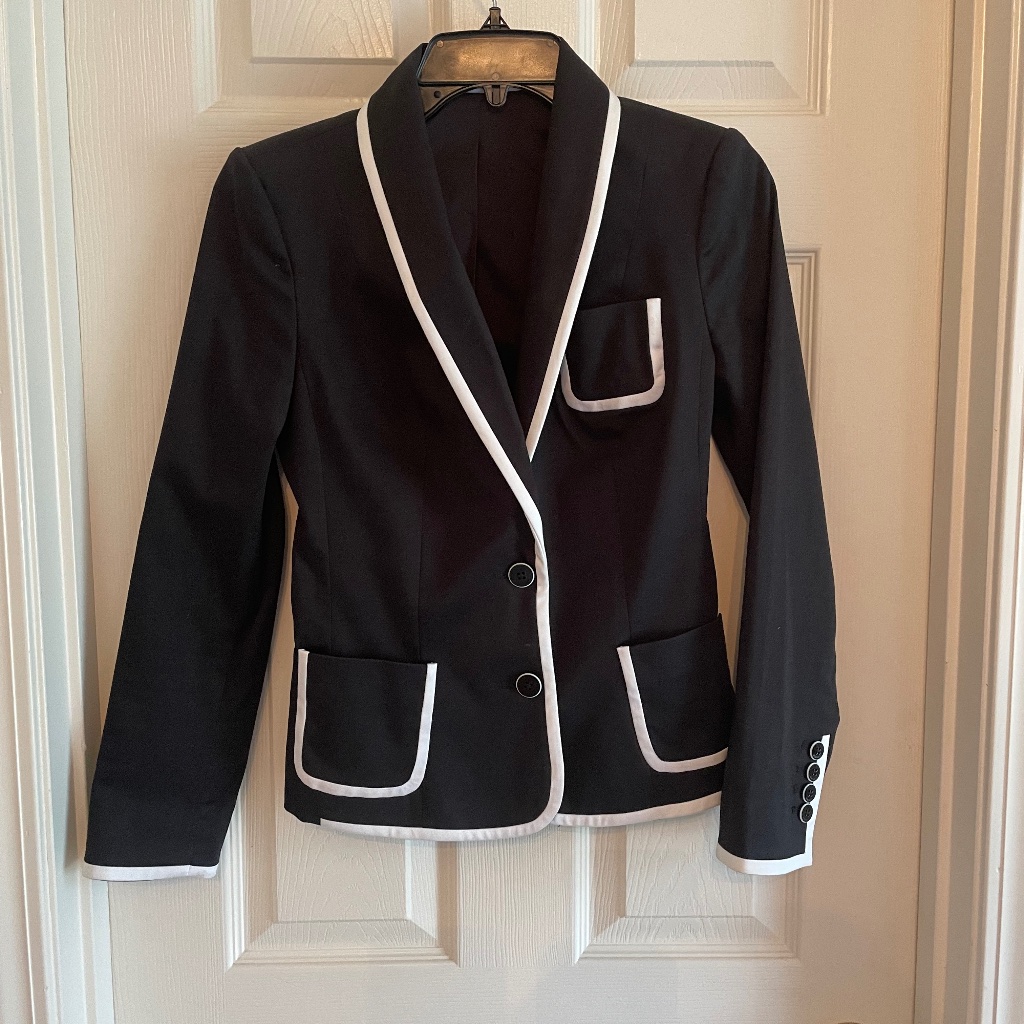 Express 2 Button Suit Jacket